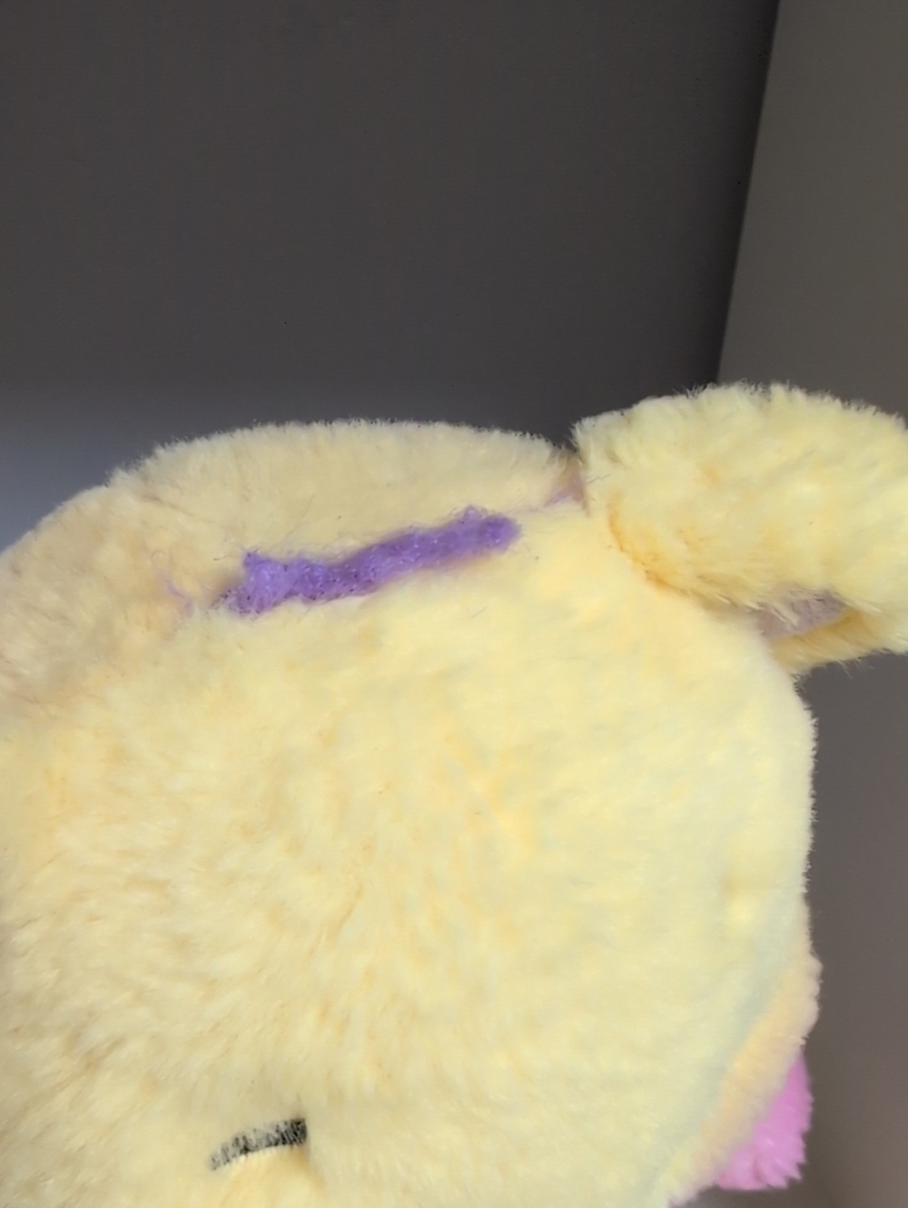 💜2/$20💜 Care Bears Calming Heart Bear 13.5" Yellow Pink Collectible - Picture 5 of 5